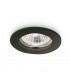 Indoor Recessed Downlight Lamp 1 Light Black, GU10 - 1