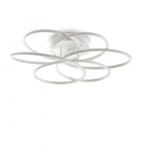 Integrated LED Indoor Flush Ceiling Lamp White 4000K - 1