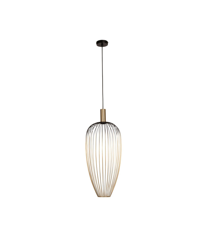 Lucide AURELIE - Pendant light - Ø 30 cm - 1xGU10 (MR11) - Gold | Vibes-2