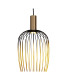 Lucide AURELIE - Pendant light - Ø 30 cm - 1xGU10 (MR11) - Gold | Vibes-4