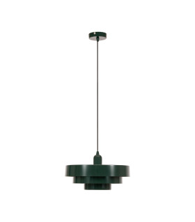 Lucide RUNA - Pendant light - Ø 35 cm - 1xE27 - Green | Essential-2