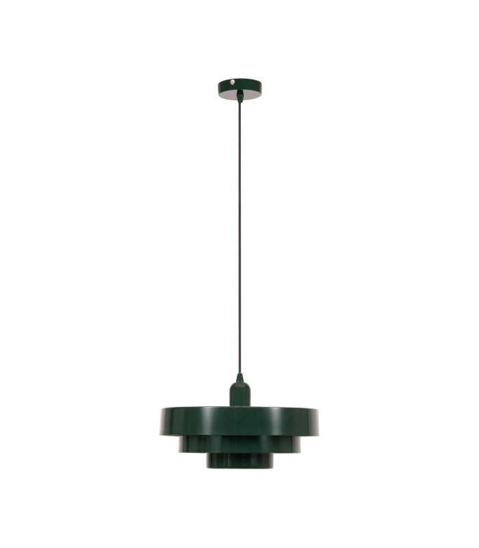 Lucide RUNA - Pendant light - Ø 35 cm - 1xE27 - Green | Essential-2