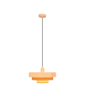 Lucide RUNA - Pendant light - Ø 35 cm - 1xE27 - Pink | Essential-1