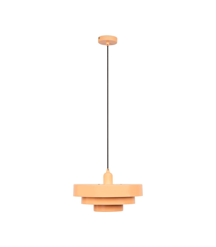 Lucide RUNA - Pendant light - Ø 35 cm - 1xE27 - Pink | Essential-2