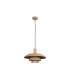 Lucide BRUNO - Pendant light - Ø 38 cm - 1xE27 - Taupe | Essential-1