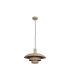 Lucide BRUNO - Pendant light - Ø 38 cm - 1xE27 - Taupe | Essential-2