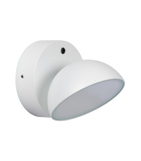Lucide FINN - Wall light Indoor/Outdoor - LED - 1x12W 3000K - IP54 - Day/Night Sensor - White-2