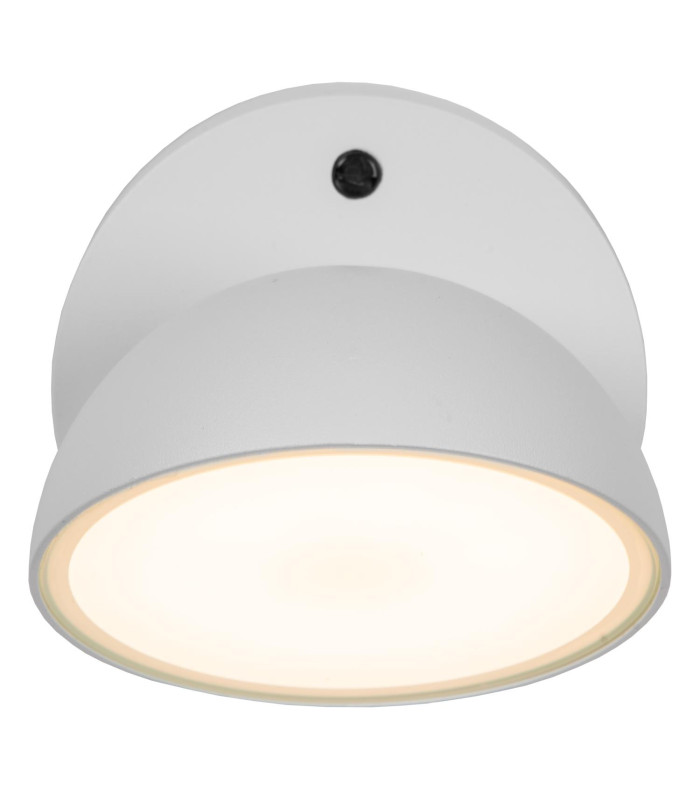 Lucide FINN - Wall light Indoor/Outdoor - LED - 1x12W 3000K - IP54 - Day/Night Sensor - White-5