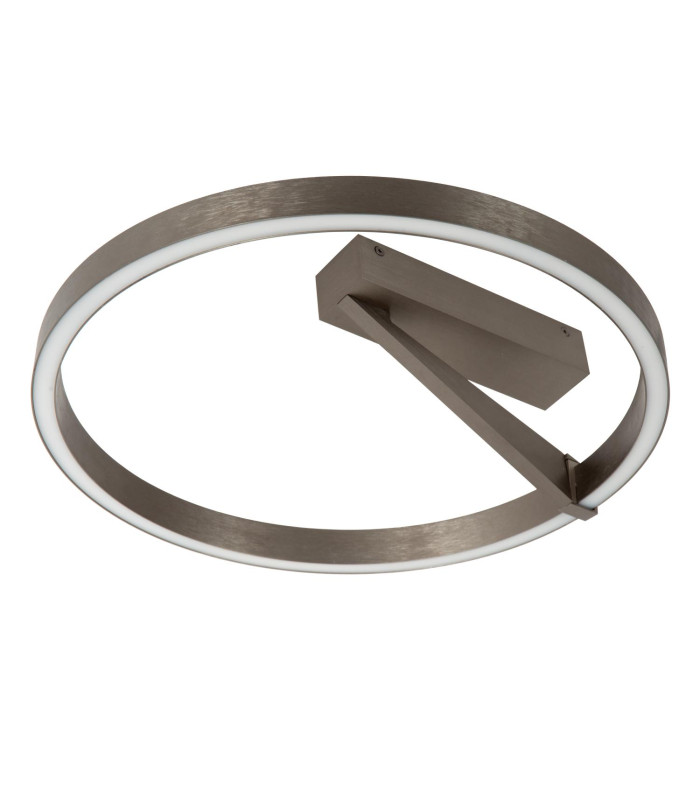 Lucide APPLAUSE - Flush ceiling light - Ø 40 cm - LED Dim. - CCT - 1x26W 2200K/4000K - Grey iron | Premium-2