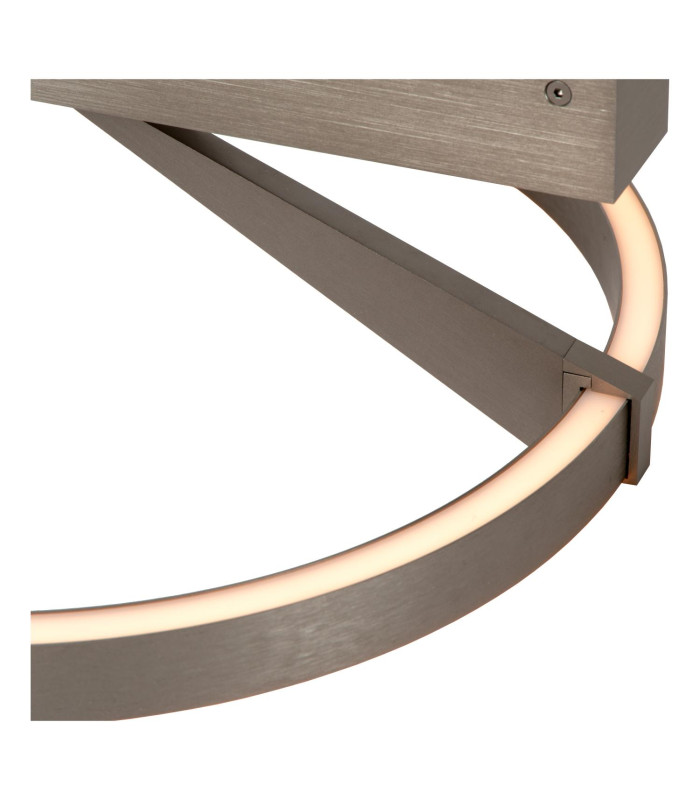 Lucide APPLAUSE - Flush ceiling light - Ø 40 cm - LED Dim. - CCT - 1x26W 2200K/4000K - Grey iron | Premium-5
