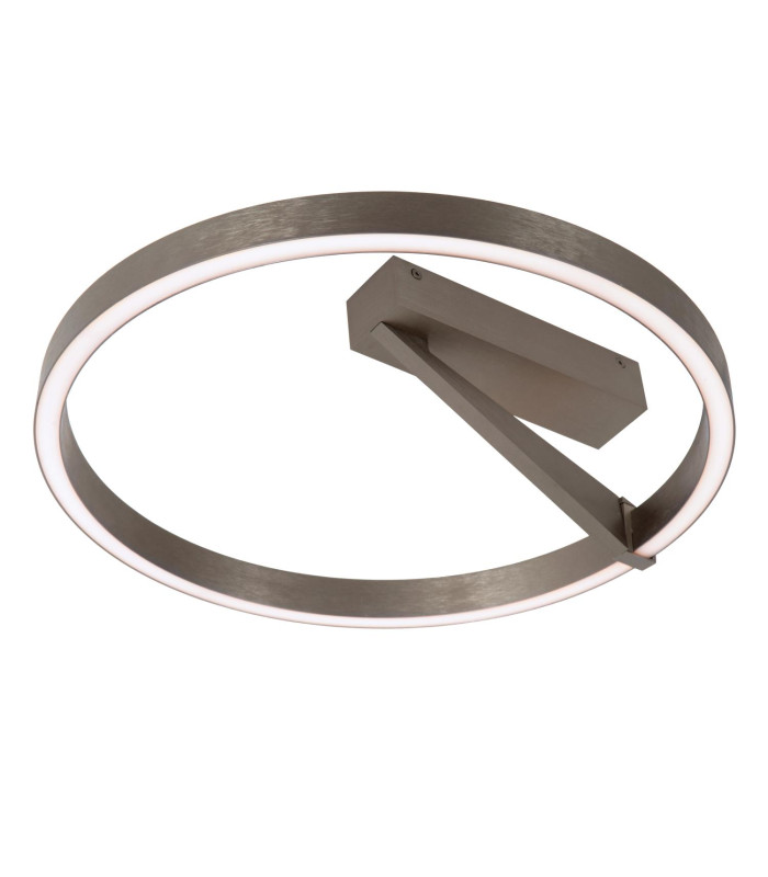 Lucide APPLAUSE - Flush ceiling light - Ø 40 cm - LED Dim. - CCT - 1x26W 2200K/4000K - Grey iron | Premium-6