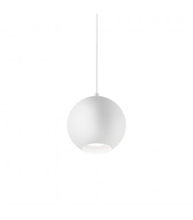 Indoor Globe Ceiling Pendant Lamp 1 Light White, GU10 - 1