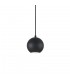 Indoor Globe Ceiling Pendant Lamp 1 Light Black, GU10 - 1