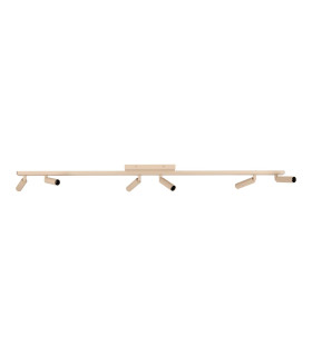 Lucide KEONI - Ceiling spotlight - 6xG9 - Taupe | Essential-2