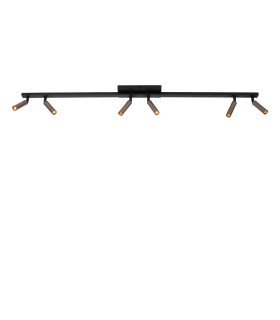 Lucide KEONI - Ceiling spotlight - 6xG9 - Coffee | Essential-1