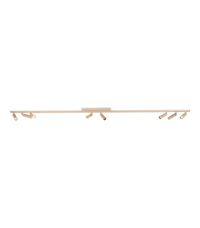 Lucide KEONI - Ceiling spotlight - 8xG9 - Taupe | Essential-1