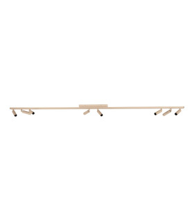 Lucide KEONI - Ceiling spotlight - 8xG9 - Taupe | Essential-2