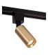 Lucide TRACK RITMO Track spot - 1-circuit Track lighting system - 1xGU10/MR11 - Matt Gold / Brass (Extension)-1