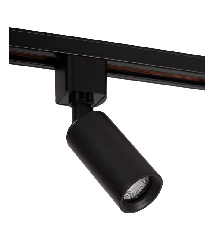 Lucide TRACK RITMO Track spot - 1-circuit Track lighting system - 1xGU10/MR11 - Black(Extension)-3
