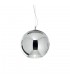 Indoor Dome Ceiling Pendant Lamp 1 Light Chrome, E27 - 1