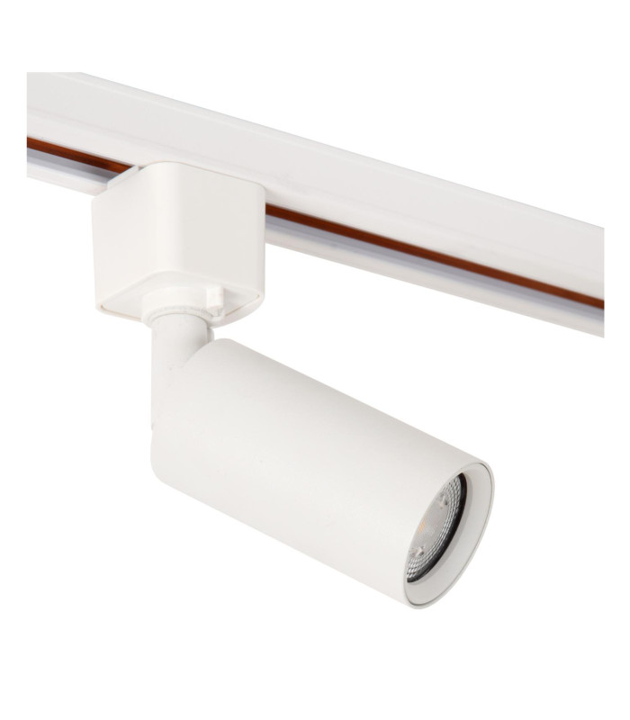 Lucide TRACK RITMO Track spot - 1-circuit Track lighting system - 1xGU10/MR11 - White (Extension)-2
