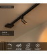 Lucide TRACK RITMO Track spot - 1-circuit Track lighting system - 1xGU10/MR11 - Coffee (Extension)-2