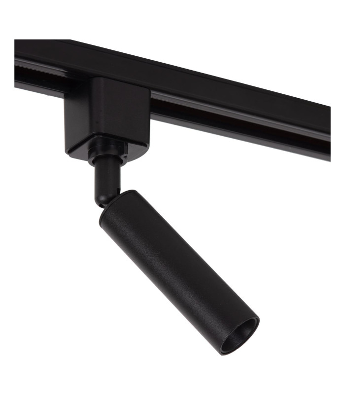 Lucide TRACK KEONI Track spot - 1-circuit Track lighting system - 1xG9- Black(Extension)-3