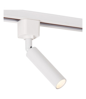 Lucide TRACK KEONI Track spot - 1-circuit Track lighting system - 1xG9- White(Extension)-1