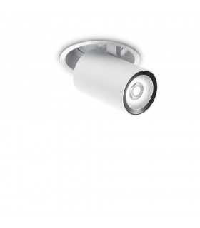 Integrated LED Indoor 12W Recessed Downlight White 3000K - 1