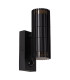 Lucide TIMBALA - Wall spotlight / Wall light Indoor/Outdoor - 2xGU10 - IP44 - Motion & Day/Night Sensor - Black | Essential-2