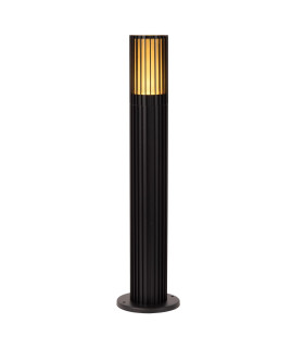Lucide TIMBALA - Bollard light - 1xGU10 - IP44 - Black | Essential-1