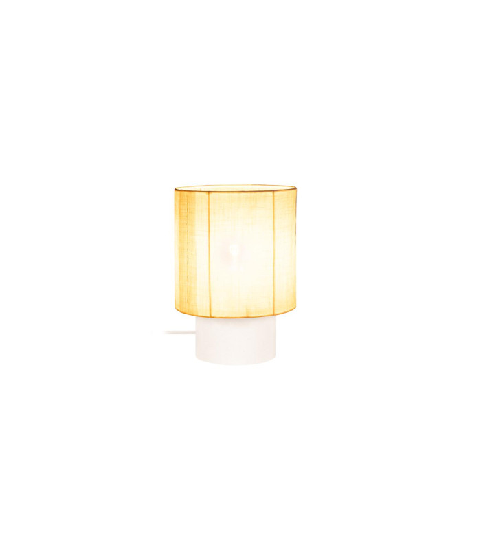 Lucide TISSAJA - Table lamp - Ø 20 cm - 1xE14 - White | Essential-1