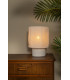Lucide TISSAJA - Table lamp - Ø 20 cm - 1xE14 - White | Essential-3