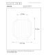 Lucide GOSSE - Flush ceiling light - Ø 19