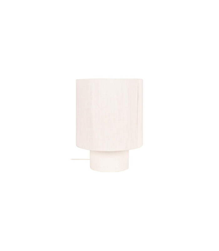 Lucide TISSAJA - Table lamp - Ø 30 cm - 1xE27 - White | Essential-2