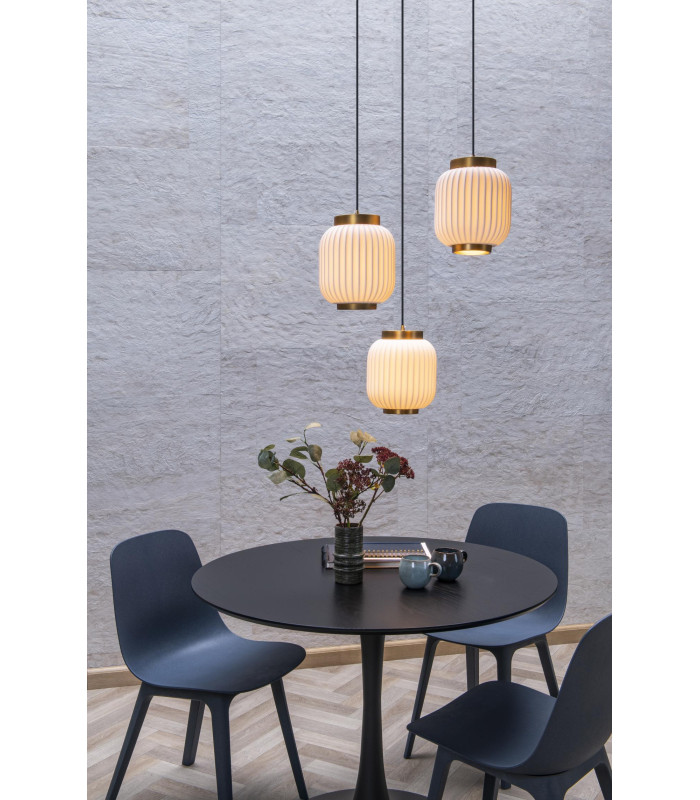 Lucide GOSSE - Pendant light - 3xE27 - White-5
