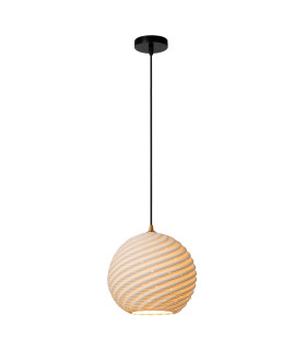 Lucide BINA - Pendant light - Ø 25 cm - 1xE27 - White-1
