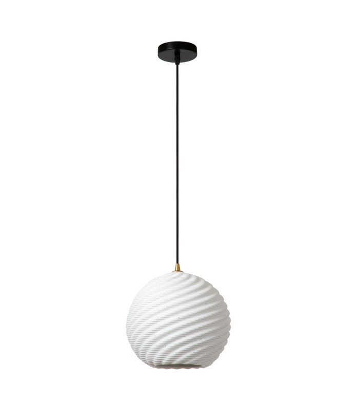 Lucide BINA - Pendant light - Ø 25 cm - 1xE27 - White-2