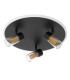 Lucide EVERINA - Flush ceiling light - Ø 40 cm - LED Dim. - CCT - 2200K/6500K - Black | Essential-3