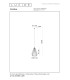 Lucide CINZIA - Pendant light - Ø 18