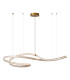Lucide SLALOM - Pendant light - LED Dim. - CCT - 1x80W 2200K/4000K - Cream | Premium-1