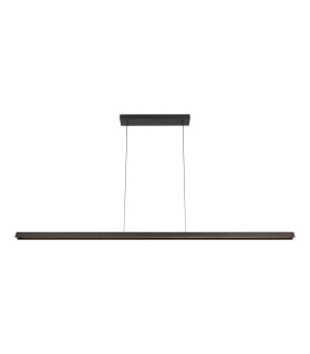 Lucide FELSTED - Pendant light - LED Dim. - CCT - 1x28W 2200K/4000K - Black | Vibes-1