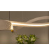 Lucide SLALOM - Pendant light - LED Dim. - CCT - 1x80W 2200K/4000K - Cream | Premium-8