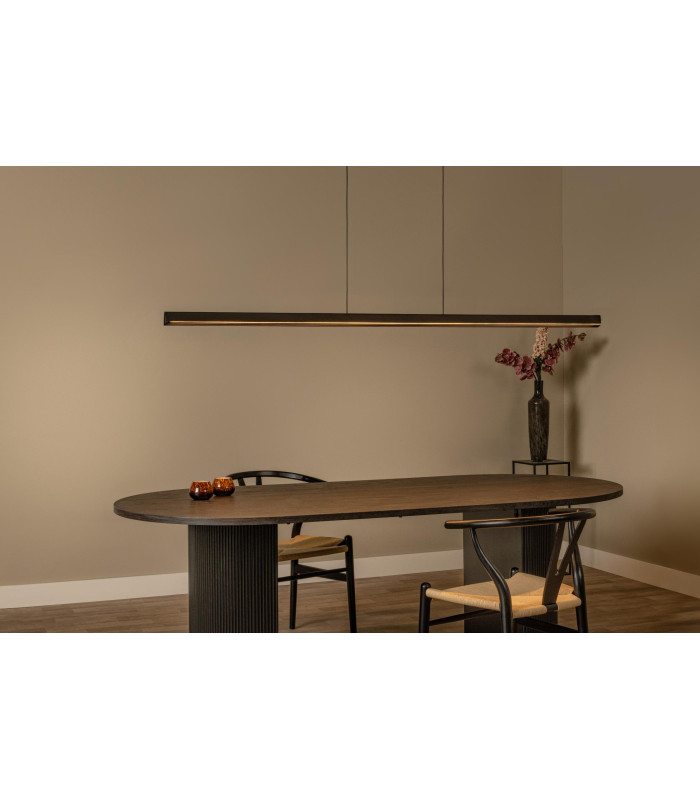 Lucide FELSTED - Pendant light - LED Dim. - CCT - 1x28W 2200K/4000K - Black | Vibes-6