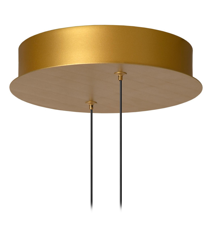 Lucide SLALOM - Pendant light - LED Dim. - CCT - 1x80W 2200K/4000K - Cream | Premium-12