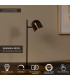 Lucide SKANSKA RECH - Rechargeable Desk lamp Indoor/Outdoor - Battery pack - LED Dim. - CCT - 1x3W 3000K/6000K - IP44 - Coffee-2