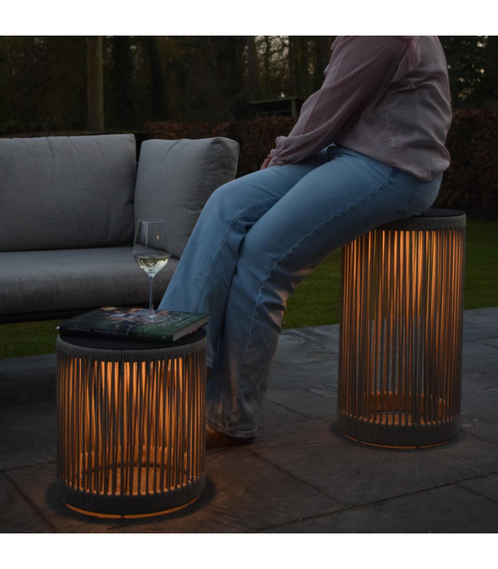 5 cm- LED 3 StepDim - 1x3W 3000K - IP44 - Taupe-4