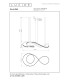Lucide SLALOM - Pendant light - LED Dim. - CCT - 1x80W 2200K/4000K - Cream | Premium