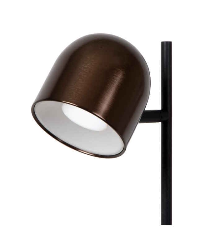 Lucide SKANSKA RECH - Rechargeable Desk lamp Indoor/Outdoor - Battery pack - LED Dim. - CCT - 1x3W 3000K/6000K - IP44 - Coffee-7