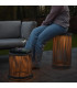 5 cm- LED 3 StepDim - 1x3W 3000K - IP44 - Taupe-4